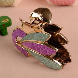 時尚與實用的完美結合 fr1111大號貼皮沖涼夾及其多元發飾系列